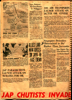 WWII Scrapbook 2, February 12, 1942-April 17, 1942